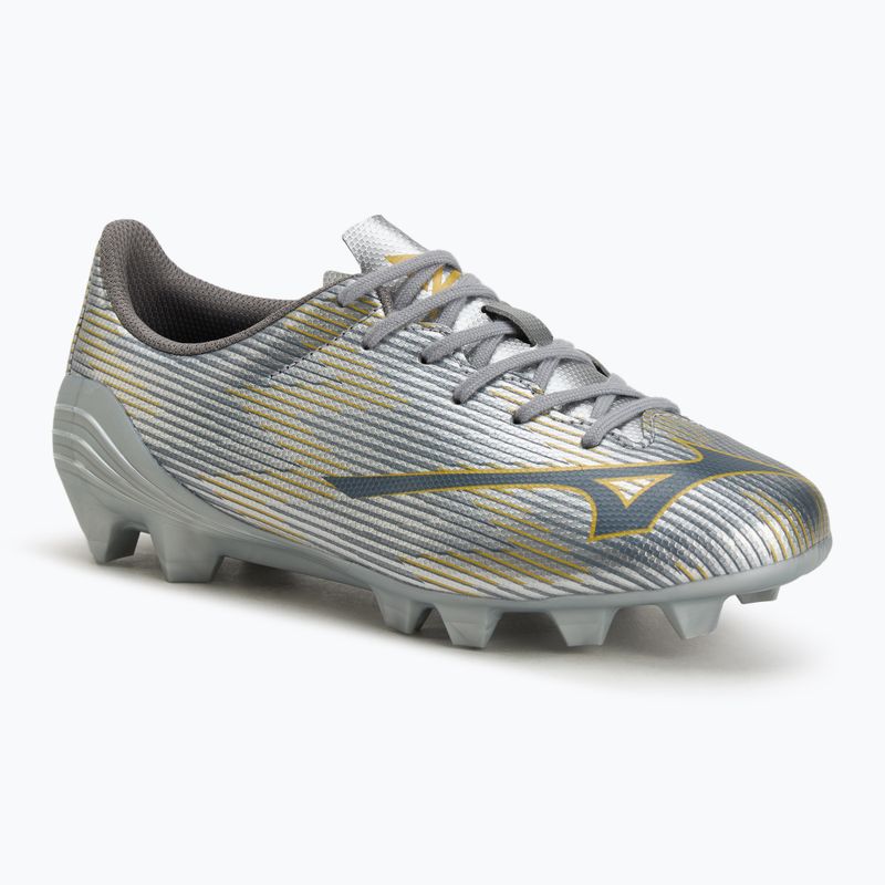 Gyermek focicipő Mizuno α II Select Jr Md galaxy silver/8605 c/gold Mizuno α II Select Jr Md galaxy silver/8605 c/gold