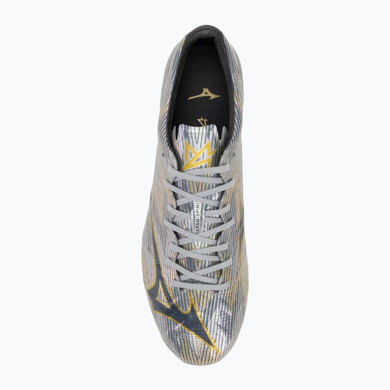 Férfi futballcipő Mizuno α II Japan Mix galaxy silver/8605 c/gold 5