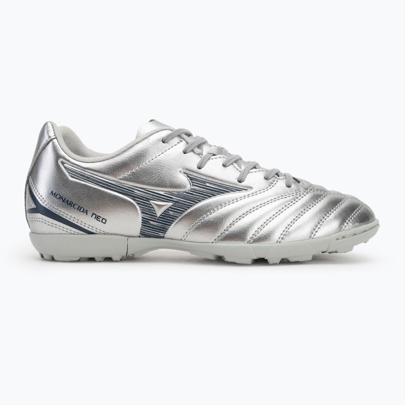 Mizuno Monarcida Neo III Select AS férfi futballcipő galaxy silver/8605 c 2