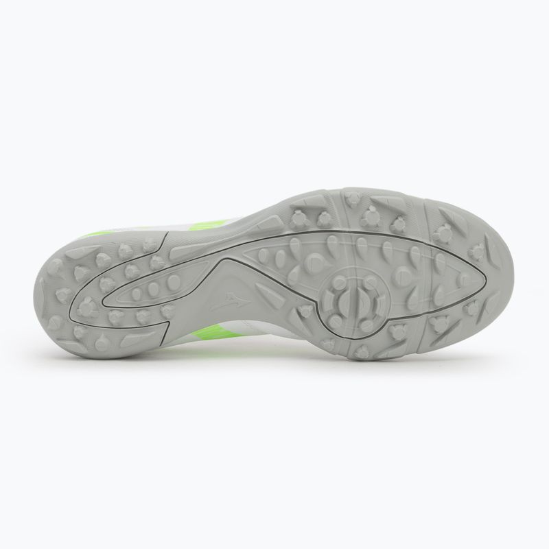 Mizuno Monarcida Neo III Select AS férfi futballcipő fehér/neonzöld 4