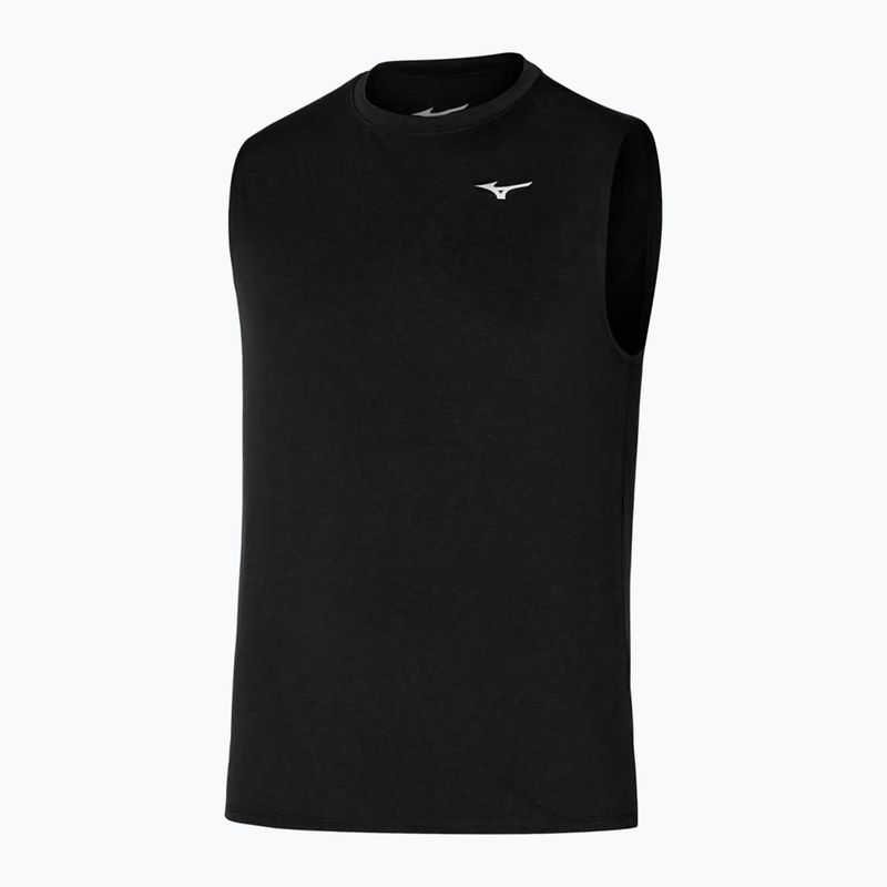 Férfi futó felső Mizuno Impulse Core Core ujjatlan fekete