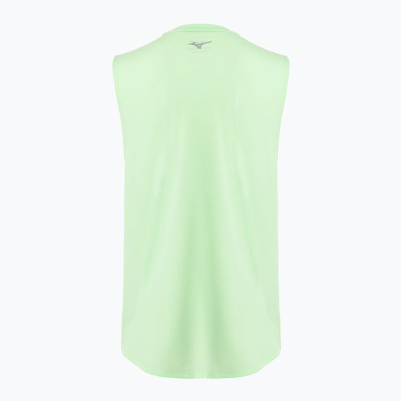 Férfi futó felső Mizuno Impulse Core ujjatlan neo menta 2