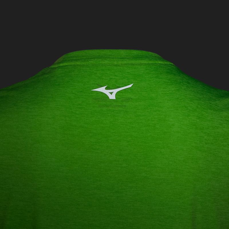 Férfi futó felső Mizuno Impulse Core ujjatlan zöld gecko 4