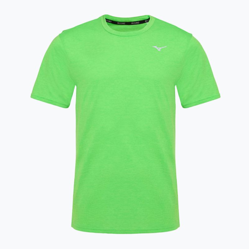 Férfi Mizuno Impulse Core Tee zöld gekkó futópóló
