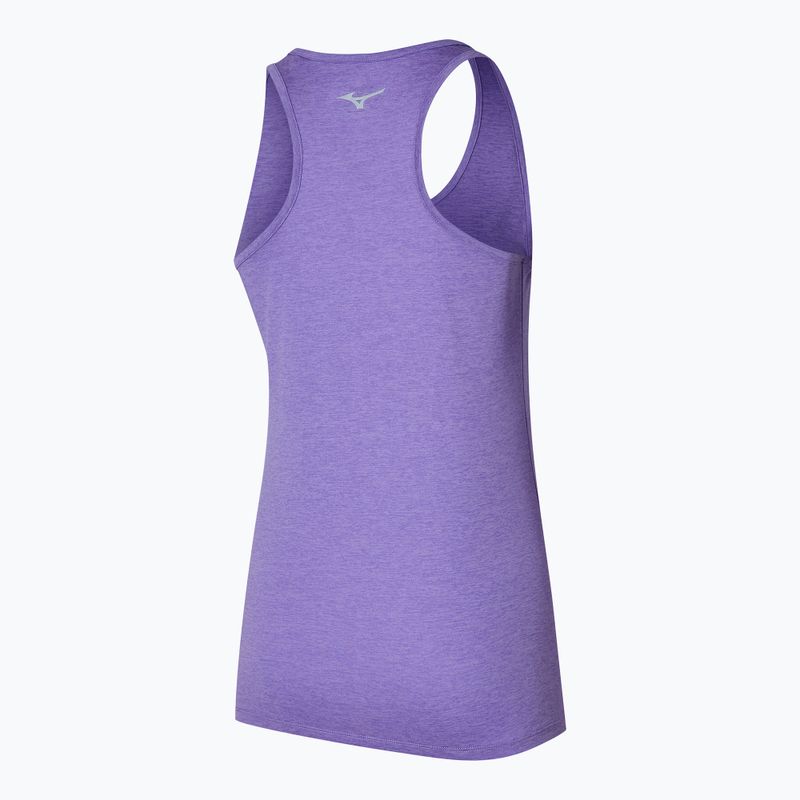 Női futó tank top Mizuno Impulse Core Tank paisley lila 2