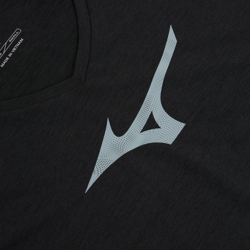 Női futó póló Mizuno Core RB Tee fekete 3