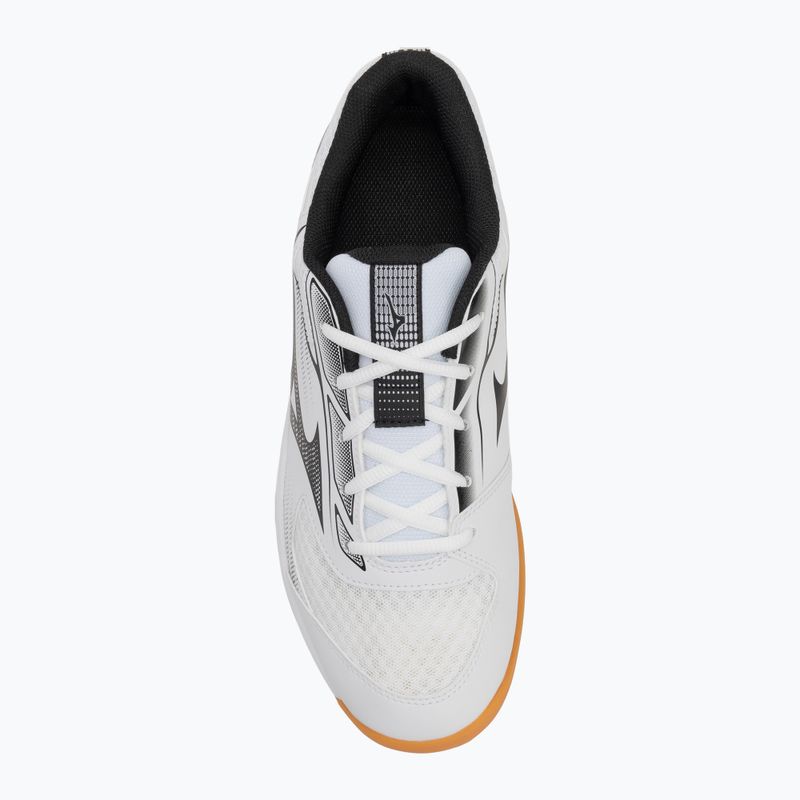 Mizuno Cyclone Speed 5 röplabda cipő fehér/fekete/szarvasbőr 5