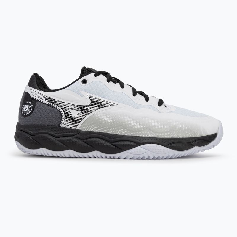 Férfi teniszcipő Mizuno Wave Enforce Court CC white/ black/ iron gate 2
