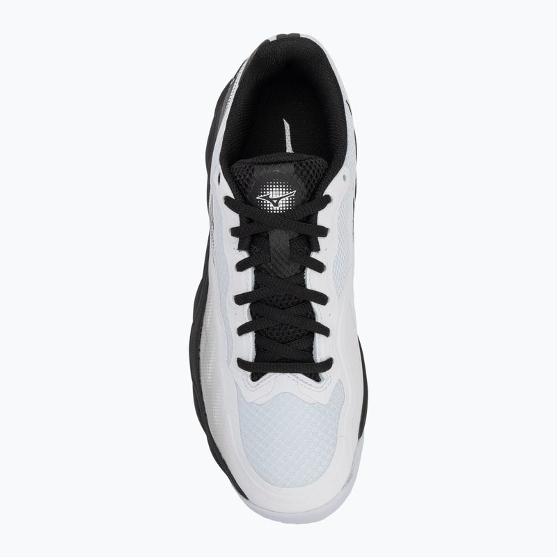 Férfi teniszcipő Mizuno Wave Enforce Court CC white/ black/ iron gate 5