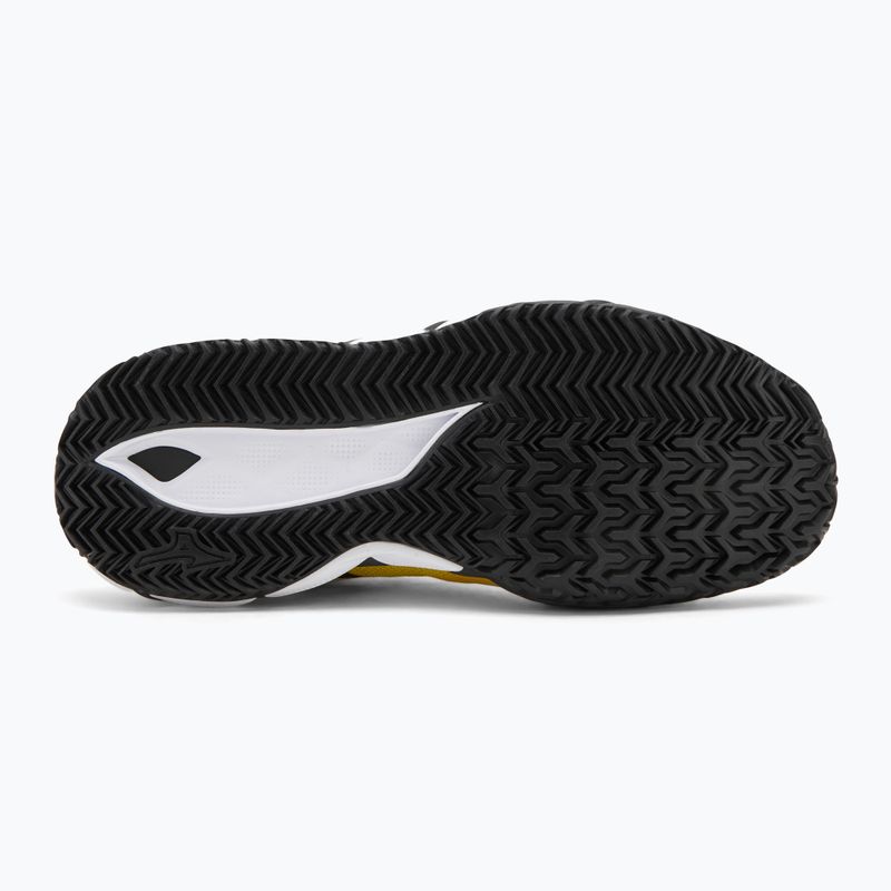 Mizuno Wave Enforce Tour 2 evezőcipő élénksárga/fekete/fekete homok 4
