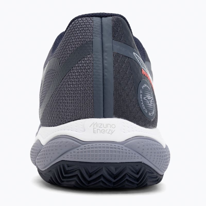 Mizuno Wave Enforce Court CC teniszcipő odyssey szürke/fehér/kék gránit 6
