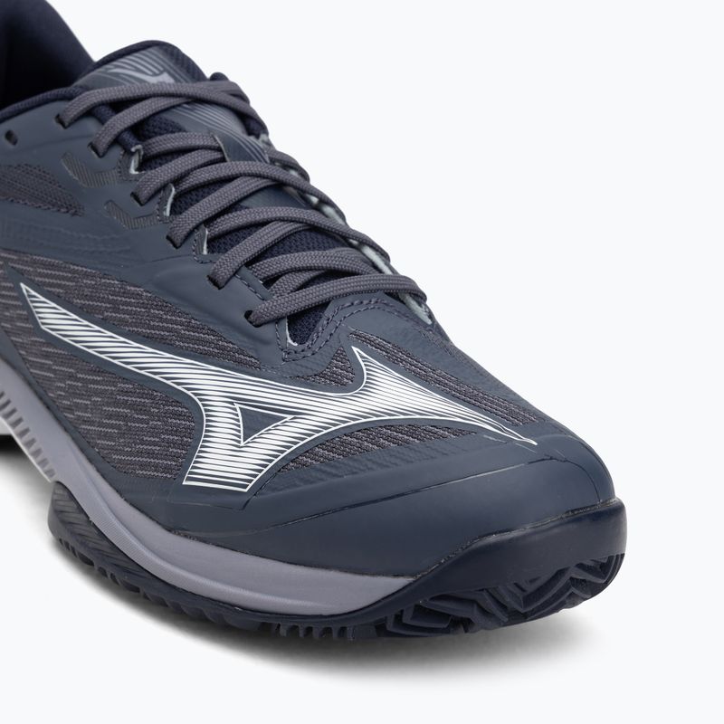 Mizuno Wave Exceed Court CC tenisz cipő odyssey szürke/fehér/kék gránit 7