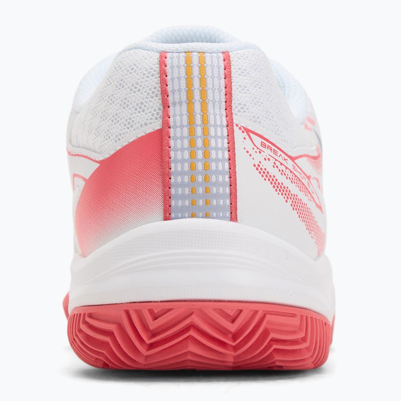 Gyermek teniszcipő Mizuno Break Shot 5 Jr CC fehér/kék gránit/calypso korall 6