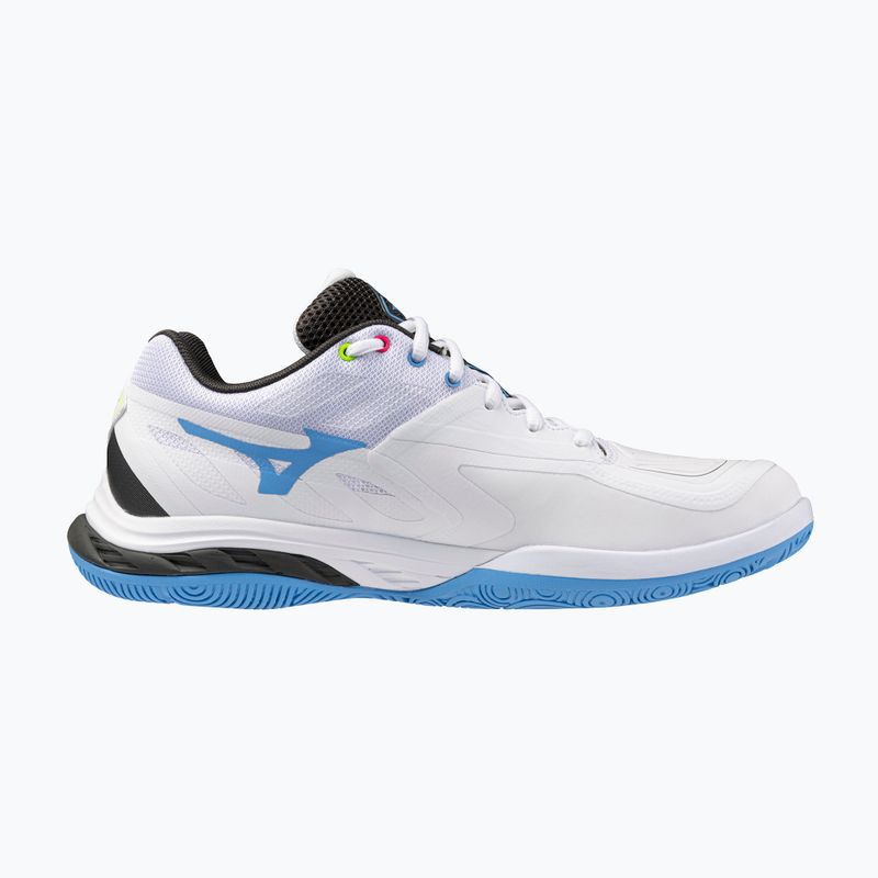 Mizuno Wave Fang 2 tollaslabda cipő fehér/rózsaszín tetra/külföldön mindenhol 9
