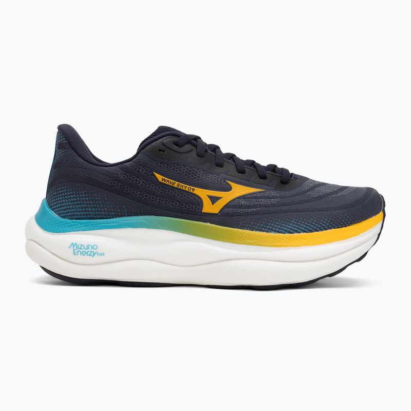 Férfi futócipő Mizuno Wave Sky 9 baritonkék/citrus/capri breeze Mizuno Wave Sky 9 baritonkék/citrus/capri breeze 2