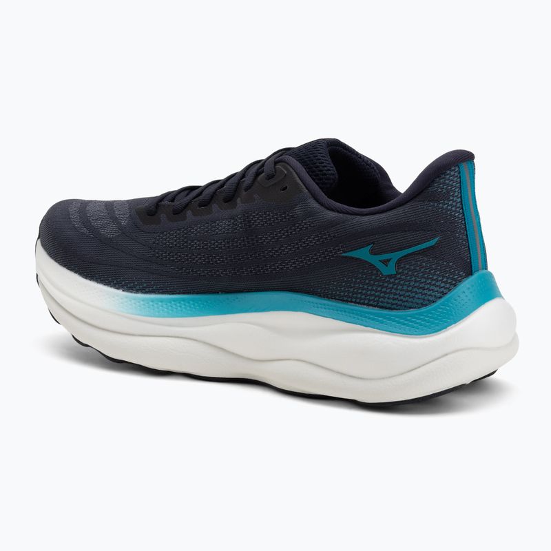 Férfi futócipő Mizuno Wave Sky 9 baritonkék/citrus/capri breeze Mizuno Wave Sky 9 baritonkék/citrus/capri breeze 3