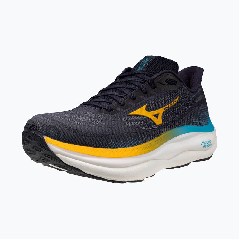 Férfi futócipő Mizuno Wave Sky 9 baritonkék/citrus/capri breeze Mizuno Wave Sky 9 baritonkék/citrus/capri breeze 3
