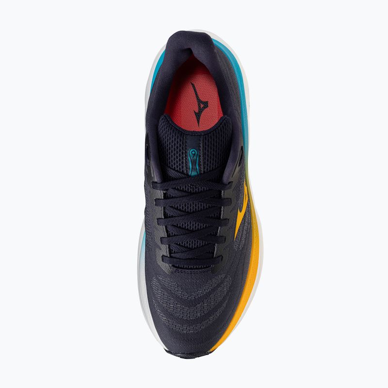 Férfi futócipő Mizuno Wave Sky 9 baritonkék/citrus/capri breeze Mizuno Wave Sky 9 baritonkék/citrus/capri breeze 6