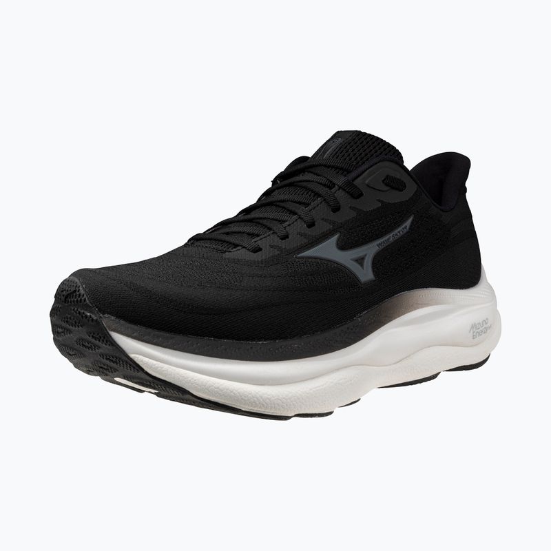 Férfi futócipő Mizuno Wave Sky 9 fekete/metál szürke/fekete homok 4