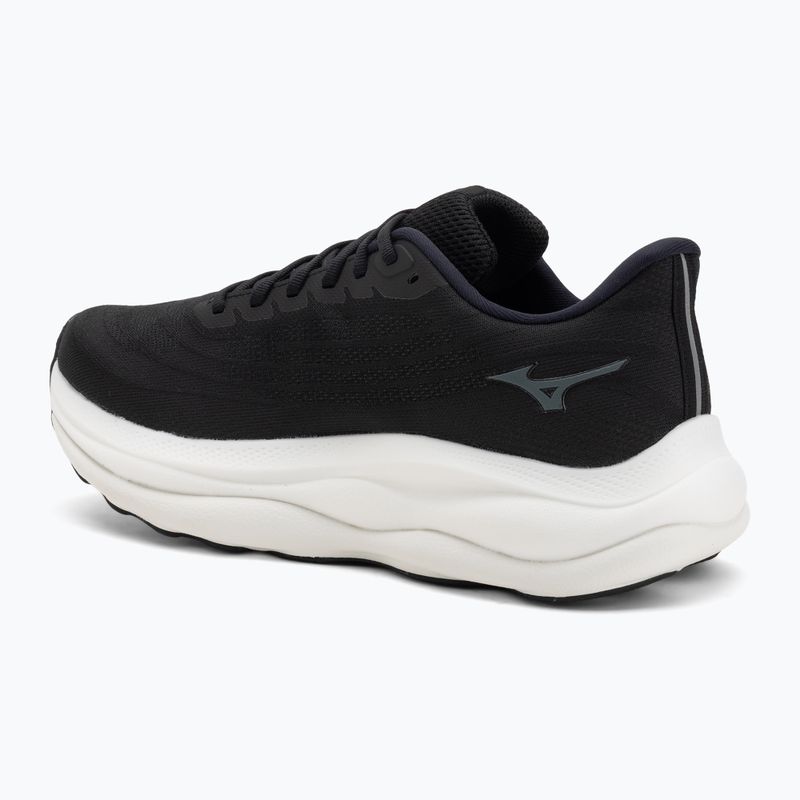 Férfi futócipő Mizuno Wave Sky 9 fekete/metál szürke/fekete homok 3