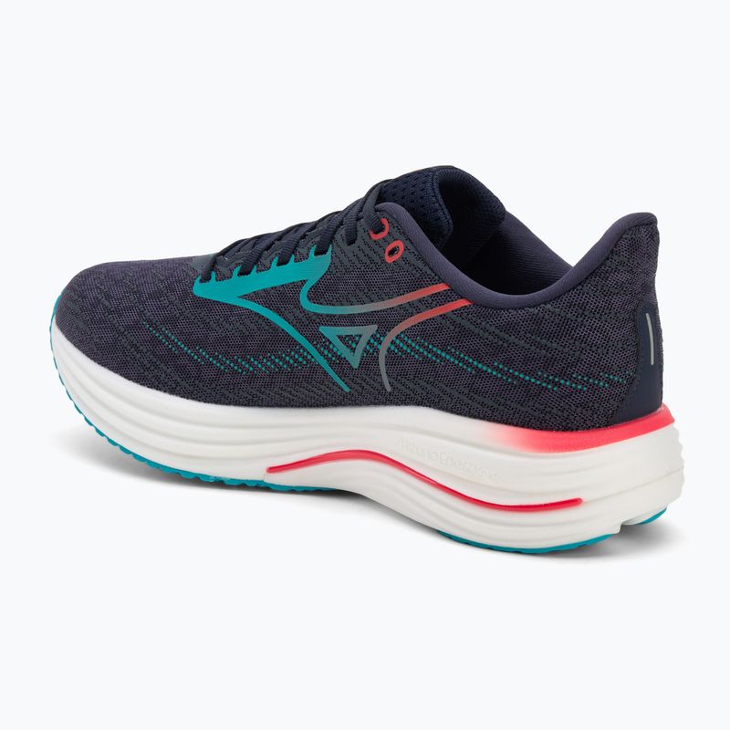Férfi futócipő Mizuno Wave Rider 29 odyssey szürke/Ccapri breeze/calypso coral 3