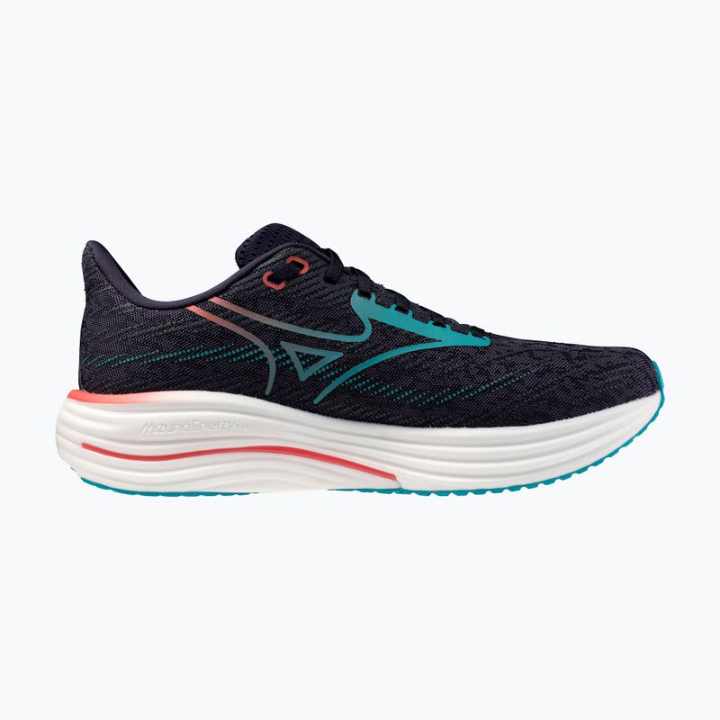Férfi futócipő Mizuno Wave Rider 29 odyssey szürke/Ccapri breeze/calypso coral 2