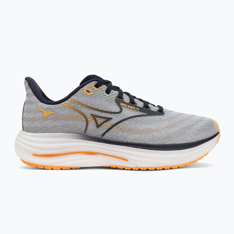 Férfi futócipő Mizuno Wave Rider 29 harbor mist/baritone blue/tang narancssárga 2