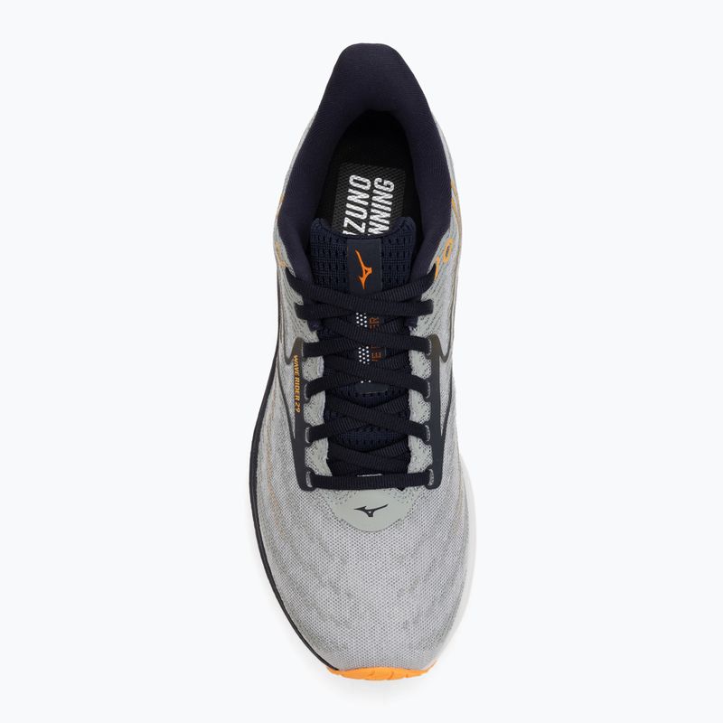 Férfi futócipő Mizuno Wave Rider 29 harbor mist/baritone blue/tang narancssárga 5