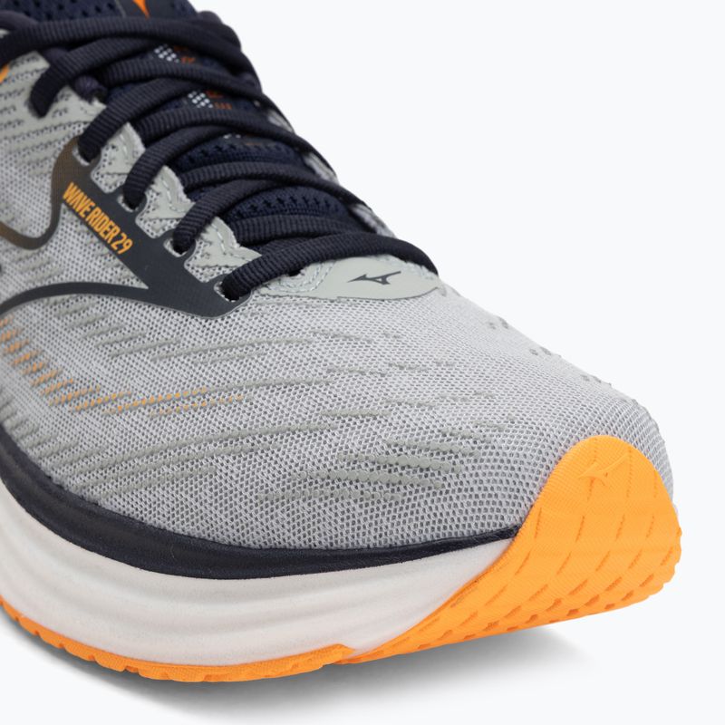 Férfi futócipő Mizuno Wave Rider 29 harbor mist/baritone blue/tang narancssárga 7