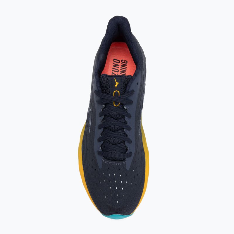 Férfi futócipő Mizuno Wave Skyrise 6 odyssey szürke/icelandic kék/citrus 5