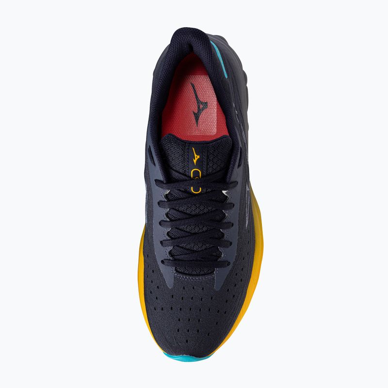 Férfi futócipő Mizuno Wave Skyrise 6 odyssey szürke/icelandic kék/citrus 5