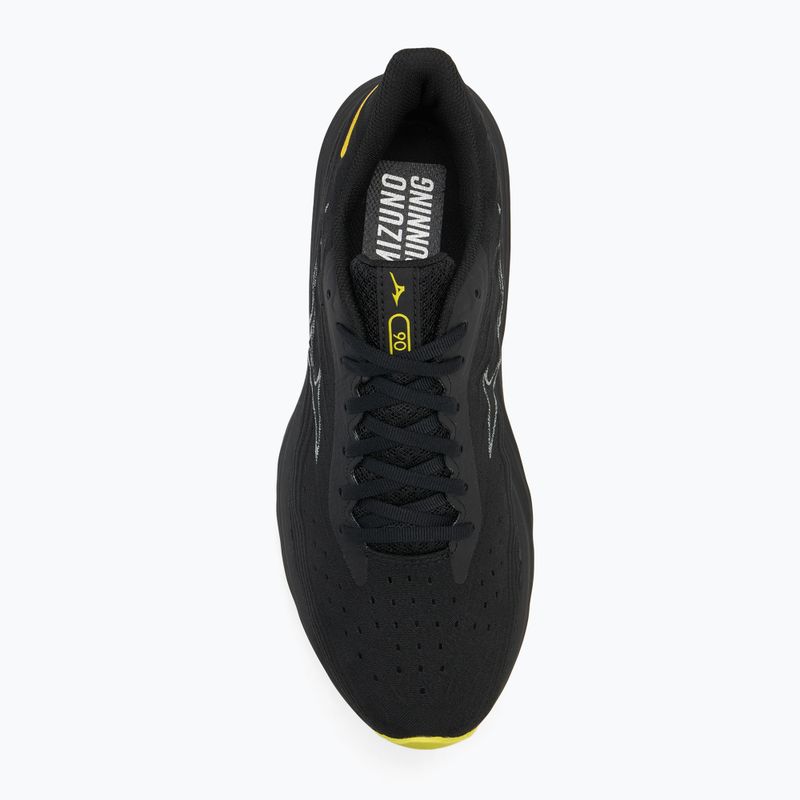 Férfi futócipő Mizuno Wave Skyrise 6 fekete/harbor mist/lemon tonic 5