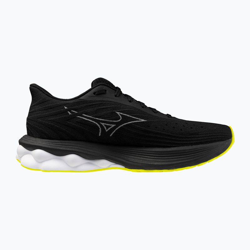 Férfi futócipő Mizuno Wave Skyrise 6 fekete/harbor mist/lemon tonic 9
