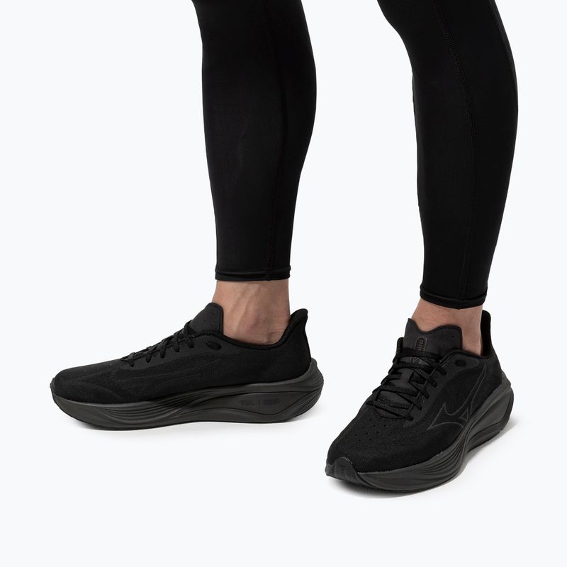 Mizuno Neo Cosmo fekete/vaskapu/fekete homok futócipő 10