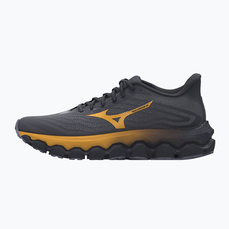 Férfi futócipő Mizuno Wave Horizon 8 kék gránit/citrus/baritonkék Mizuno Wave Horizon 8 kék gránit/citrus/baritonkék