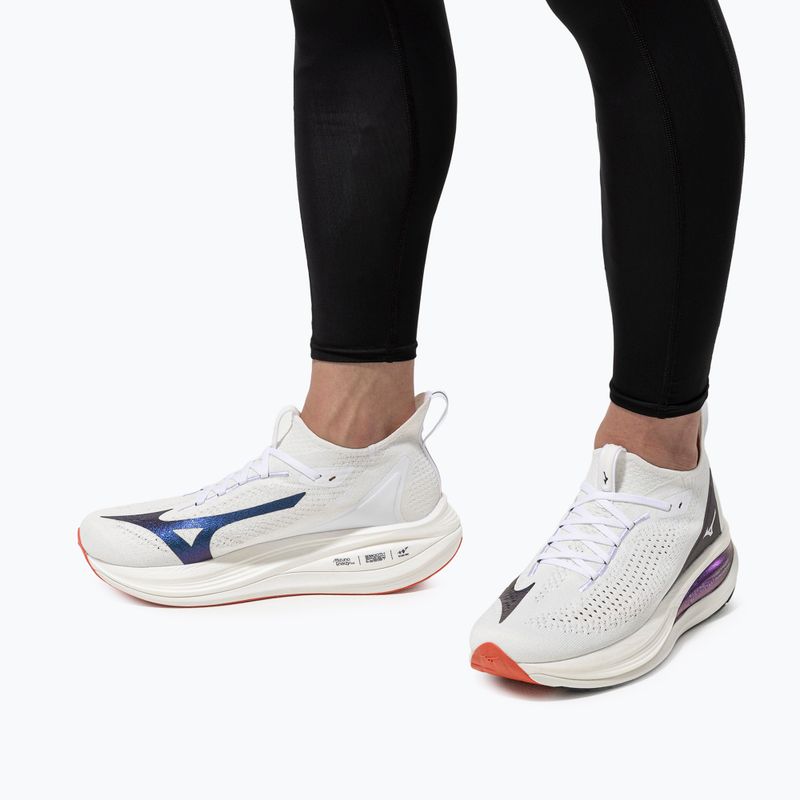 Férfi futócipő Mizuno Neo Vista 2 fehér/fehér/iris bloom 10