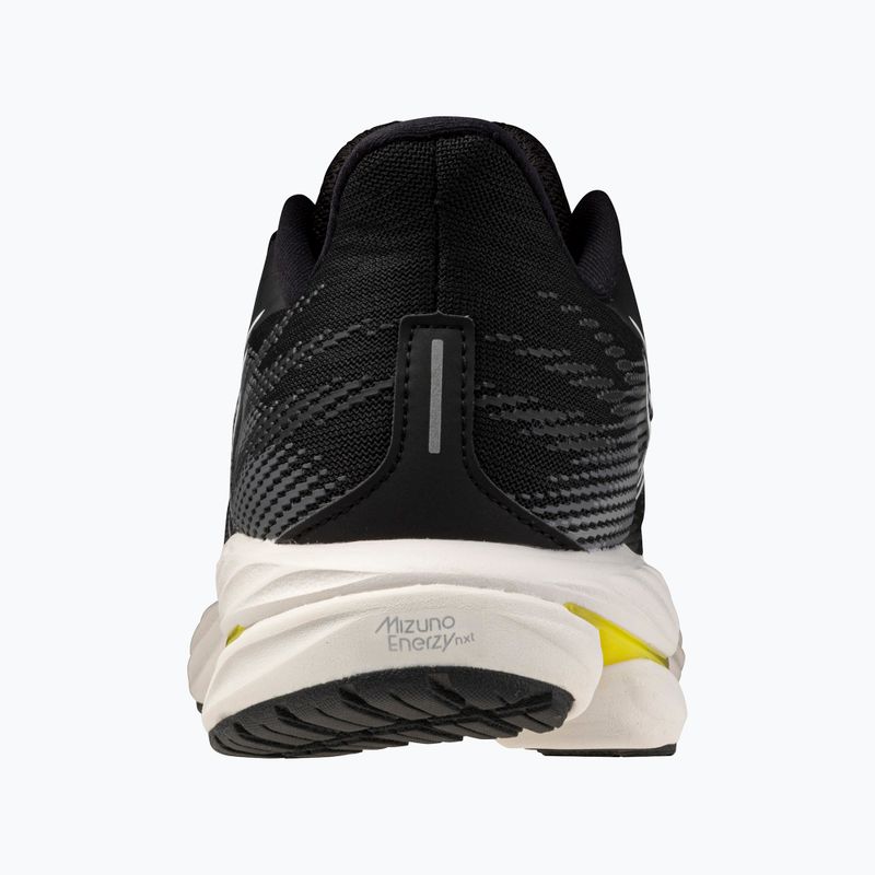 Férfi futócipő Mizuno Wave Inspire 21 fekete/fehér/vibrant sárga 12