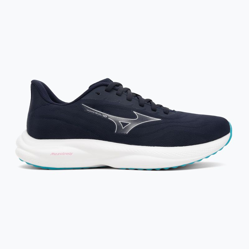 Mizuno Revolt 4 bariton kék/ezüst/kapri bre férfi futócipő 2