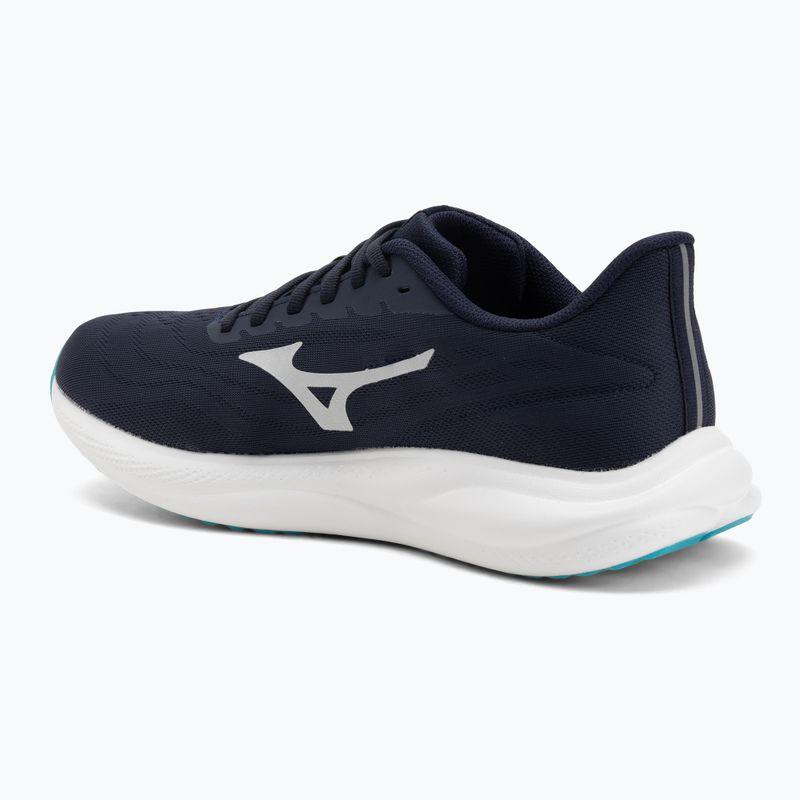 Mizuno Revolt 4 bariton kék/ezüst/kapri bre férfi futócipő 3