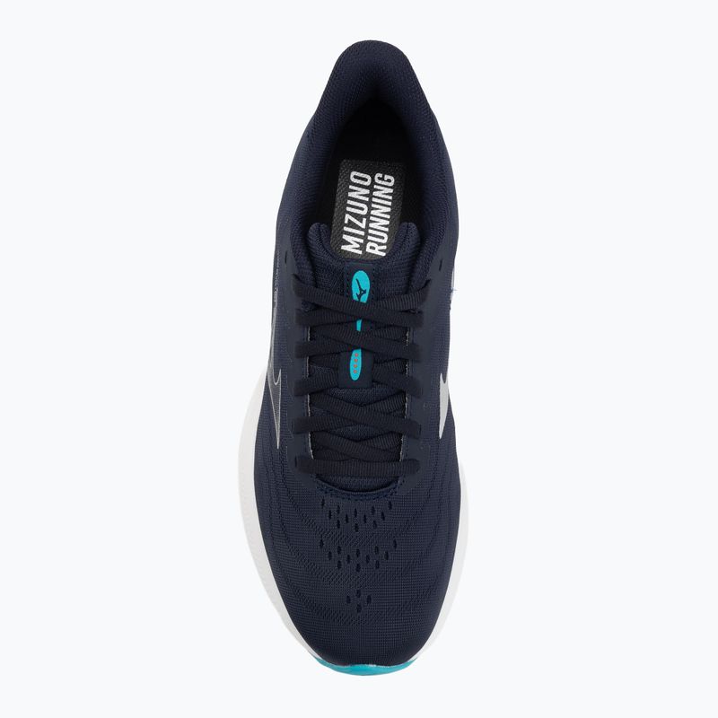 Mizuno Revolt 4 bariton kék/ezüst/kapri bre férfi futócipő 5