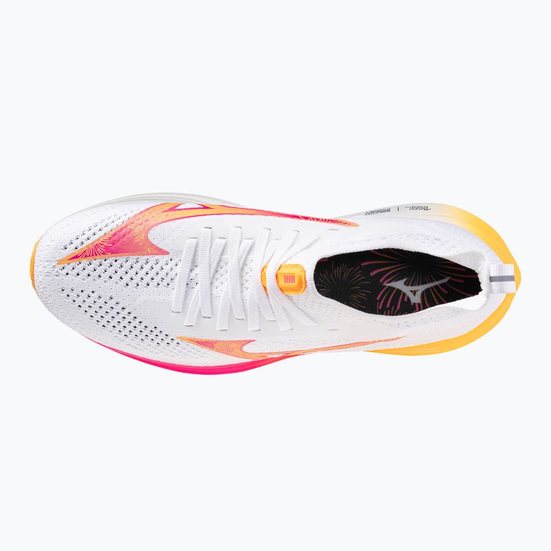 Mizuno Neo Zen fehér/narancs/rózsaszín tetra futócipő 14