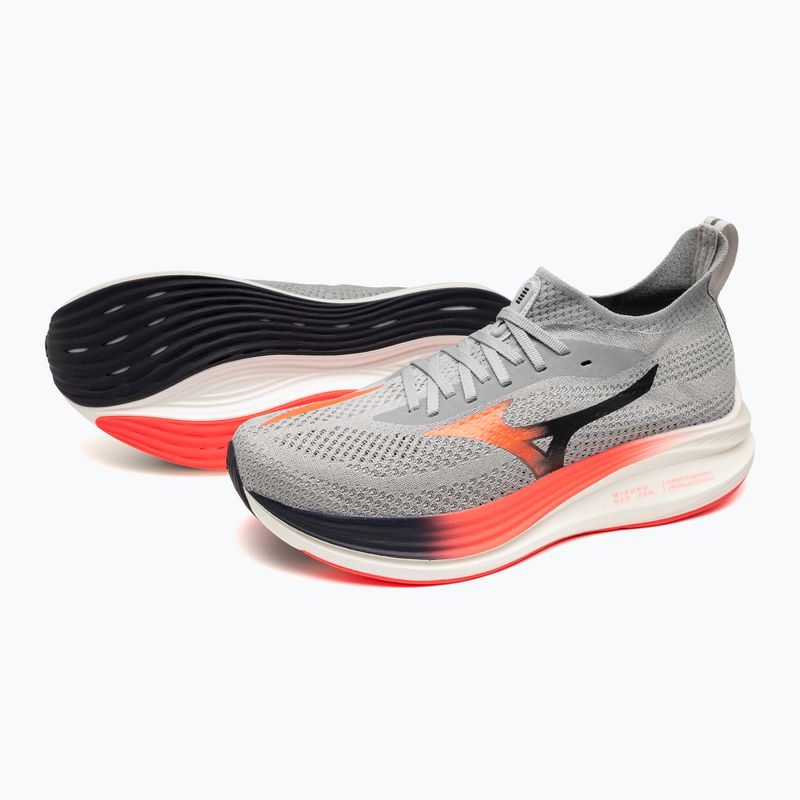 Férfi futócipő Mizuno Neo Zen odyssey szürke/ezüst/citrus szürke/ezüst/citrus 9