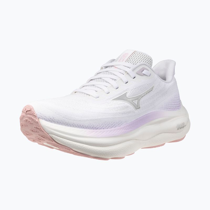 Női futócipő Mizuno Wave Sky 9 fehér/ezüst/orchid petal 10