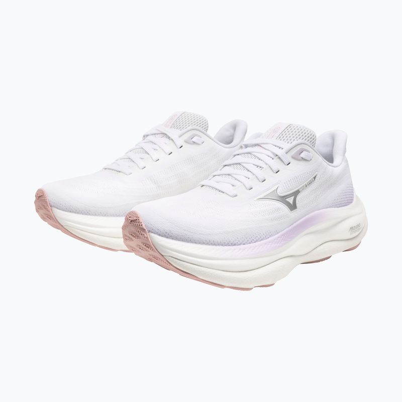 Női futócipő Mizuno Wave Sky 9 fehér/ezüst/orchid petal 15