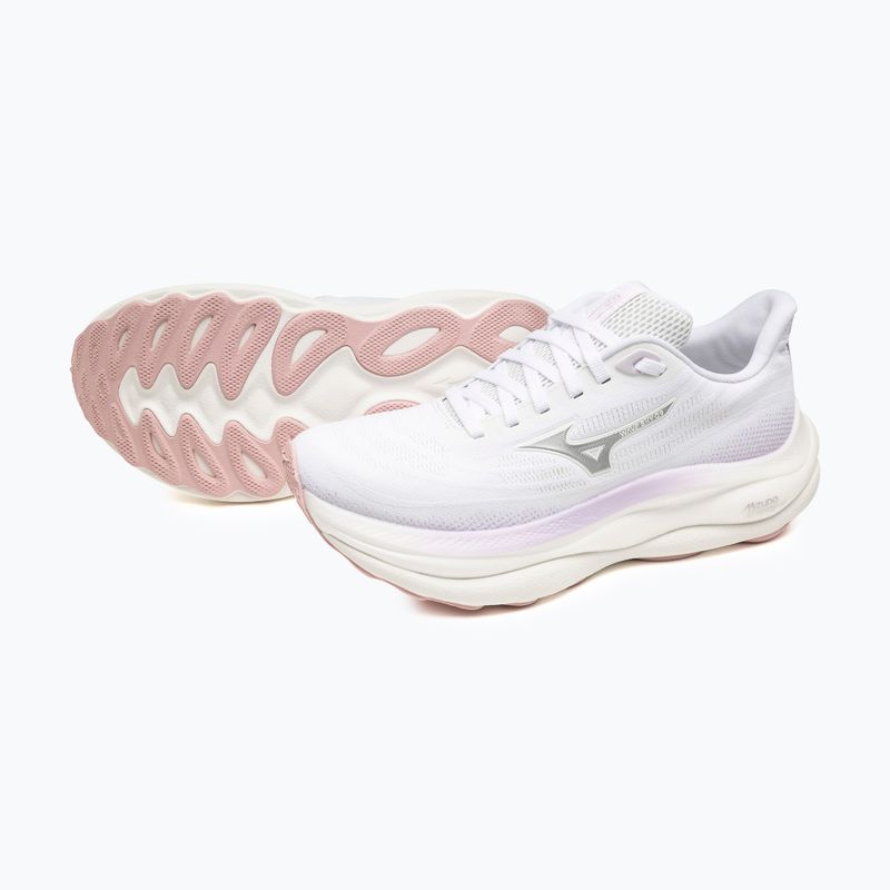 Női futócipő Mizuno Wave Sky 9 fehér/ezüst/orchid petal 16