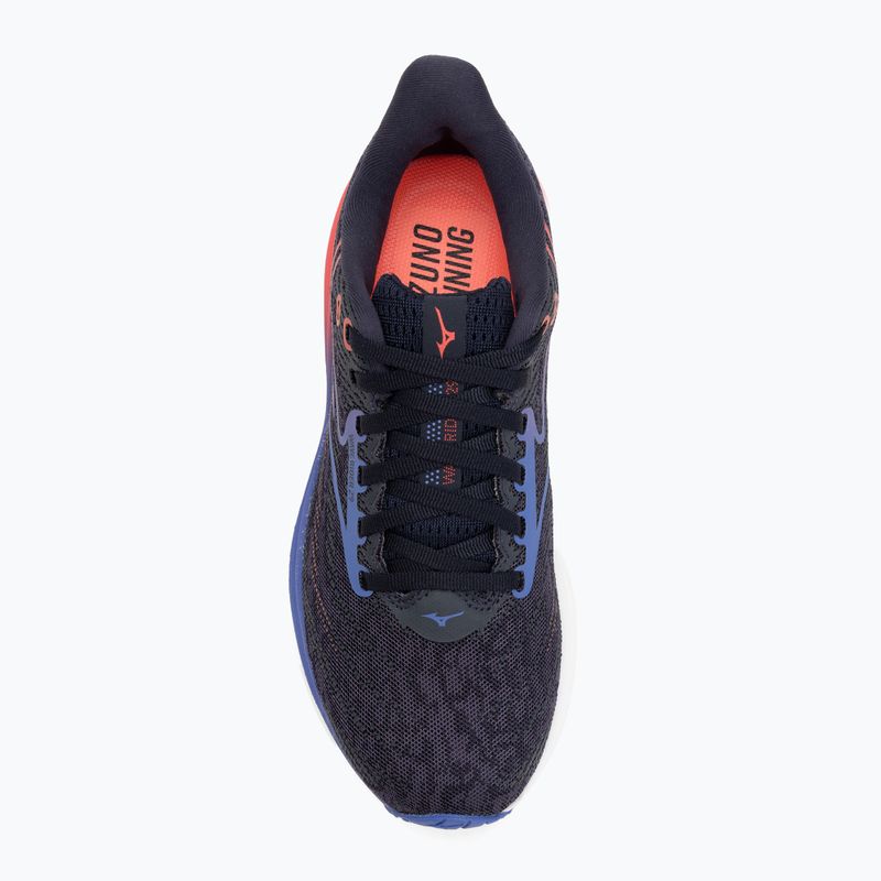 Női futócipő Mizuno Wave Rider 29 odyssey szürke/iris bloom/kalypsocoral 5