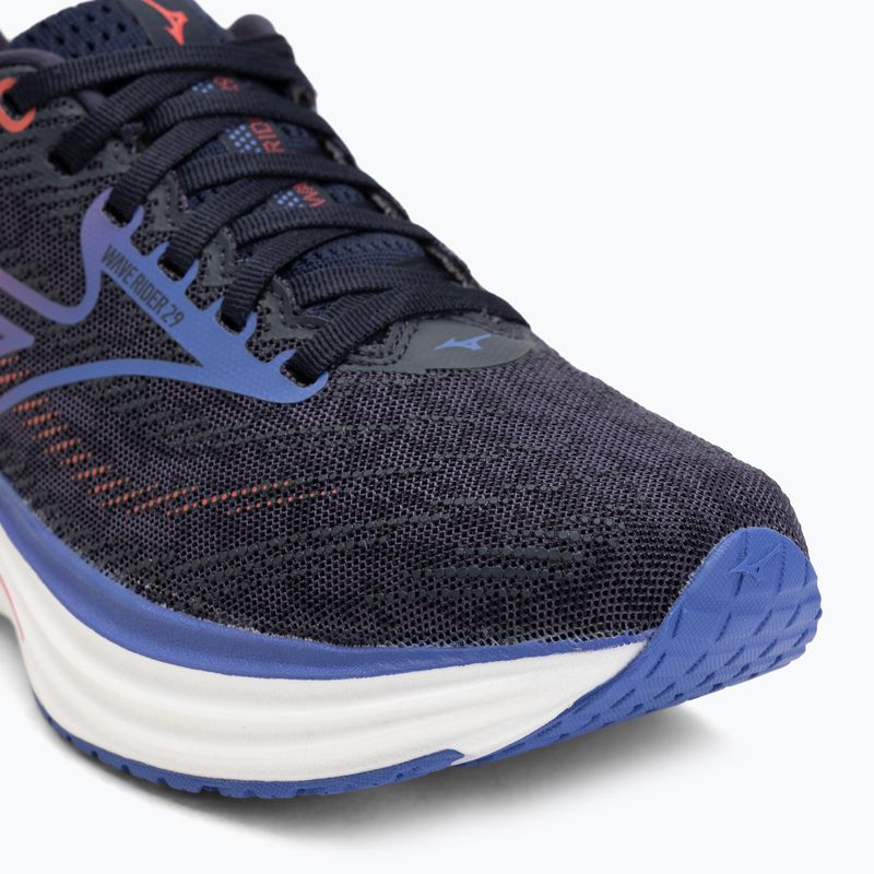 Női futócipő Mizuno Wave Rider 29 odyssey szürke/iris bloom/kalypsocoral 7