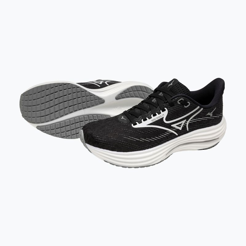 Női futócipő Mizuno Wave Rider 29 fekete homok/fehér/fekete 9