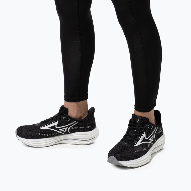 Női futócipő Mizuno Wave Rider 29 fekete homok/fehér/fekete 10