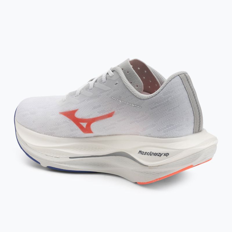 Női futócipő Mizuno Wave Rebellion Flash 3 white/striking coral/iris bloom 3